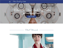 Tablet Screenshot of palmbeacheyecenter.com